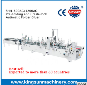SHH Pre-piegatura e blocco inferiore automatico colluer cartella macchina - Product Image 2