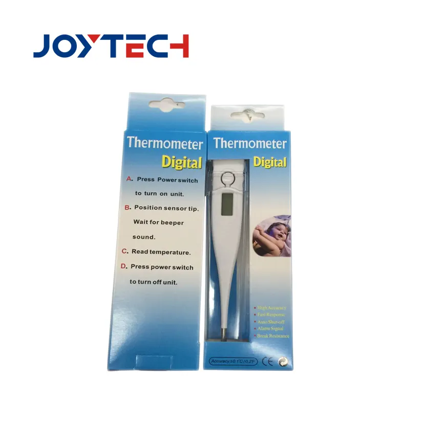 Thermomètre de fièvre d'utilisation d'hôpital Vente en gros OEM Thermomètre numérique oral disponible