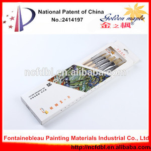 artículos de arte manual de chungking <span class=keywords><strong>cerdas</strong></span> <span class=keywords><strong>naturales</strong></span> para el cabello chico de pintura <span class=keywords><strong>cepillo</strong></span> con para la pintura de aceite - Product Image 1