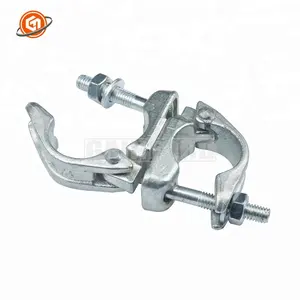 BS1139 EN74 Galvanized 비계 두 번 Fixed 직사각형 Clamp