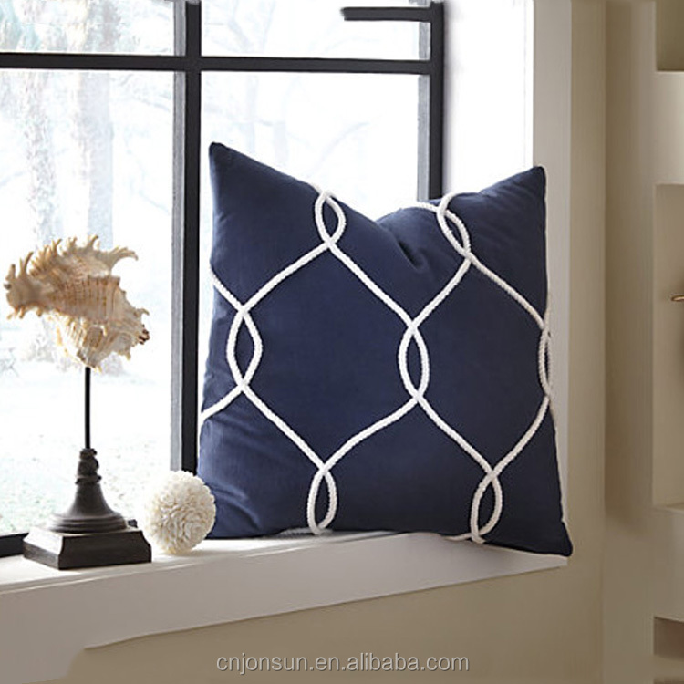 Декоративные петли 100% хлопок подушка ручной работы Чехлы