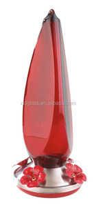 MUSE GARDEN glass hummingbird feeder wholesale - Product Image 2