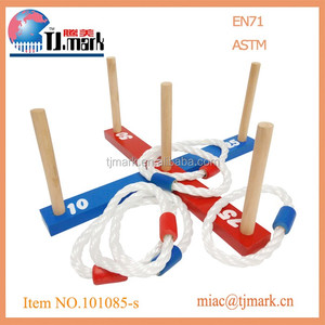 Nuevo diseño de juegos de lanzamiento lanzamiento de aros/lanzamiento de aros de madera al aire libre/ring toss <span class=keywords><strong>juego</strong></span> - Product Image 1