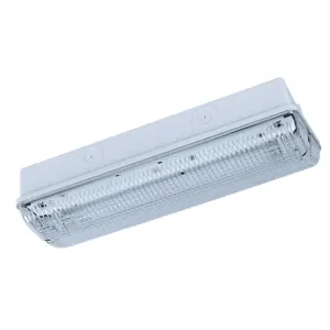 JIMING LE502-DC-luz de emergencia impermeable con tubo fluorescente T5, luz de emergencia resistente al agua con 1x8W, ahorro de energía