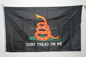 Dont Tread on Me Bandera de <span class=keywords><strong>Gadsden</strong></span> de 3x5 pies Promocional Banderas y pancartas personalizadas al por mayor - Product Image 4