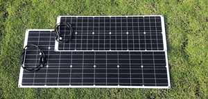 高効率18V 90W軽量フレキシブルOEM/<span class=keywords><strong>DOM</strong></span>ソーラーパネルカーボートRVヨットキャンプ1年保証付き - Product Image 4