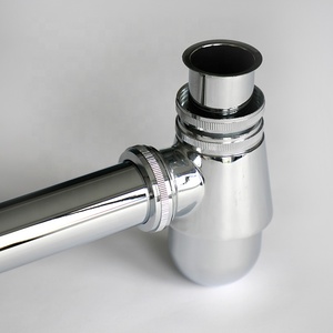 Aifol hiện đại ptrap Brass 1 1/4 ''vòng phòng tắm P-trap lưu vực chất thải Siphon chai P Trap <span class=keywords><strong>drainer</strong></span> cho nhà vệ sinh - Product Image 4