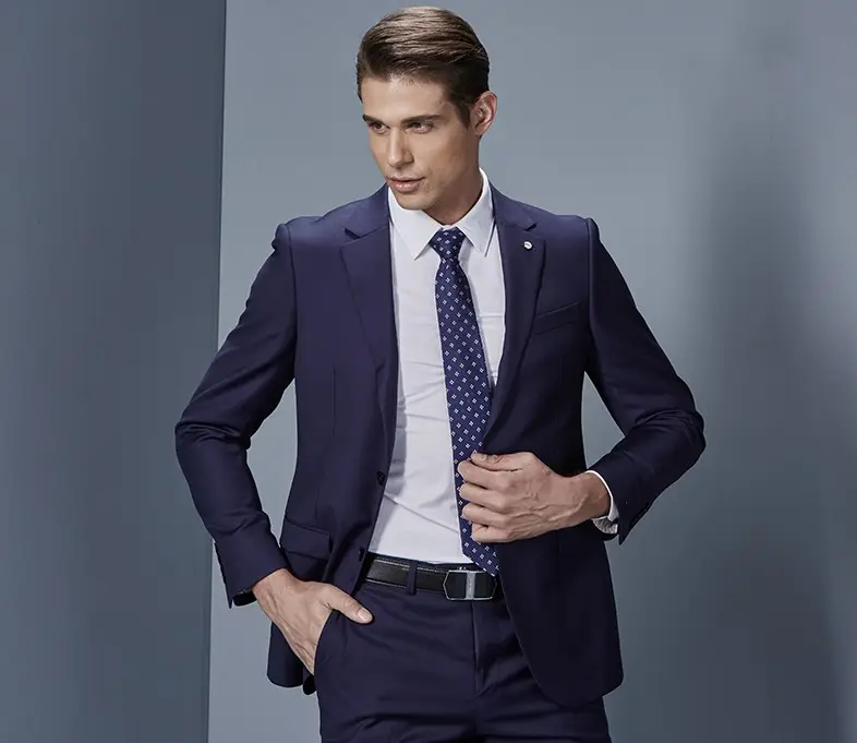 Maatwerk mens slim fit suits 100% wol made om bruiloft pakken voor mannen