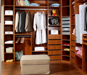 Fantaisie Chambre Armoire <span class=keywords><strong>Blanc</strong></span> Laque En Bois Armoire De Stockage Vêtements Placard - Product Image 6