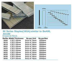 Agrafes série 92/<span class=keywords><strong>BeA</strong></span> 92/ATRO 92 types - Product Image 2