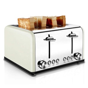 Appareil électroménager <span class=keywords><strong>Grille</strong></span>-<span class=keywords><strong>pain</strong></span> 4 tranches avec fente extra <span class=keywords><strong>large</strong></span> <span class=keywords><strong>Grille</strong></span>-<span class=keywords><strong>pain</strong></span> compact en acier inoxydable <span class=keywords><strong>Grille</strong></span>-<span class=keywords><strong>pain</strong></span> vertical pour petits pains - Product Image 2