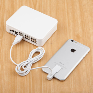 Soporte de Exhibición para Teléfono Móvil de Acrílico Blanco y ABS con Alarma Antirrobo, Voltaje Universal para Móviles y iPad, Suministro de Fábrica - Product Image 3