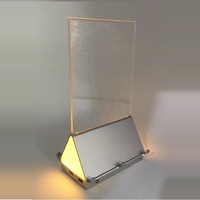2025 support Offre Spéciale Restaurant batterie externe 10000mAh Menu chargeur téléphone portable batterie externe avec lumière LED bloc d'alimentation