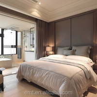 Ensemble de meubles de chambre à coucher en bois moderne personnalisé Alibaba, meubles de maison les plus vendus pour les hôtels