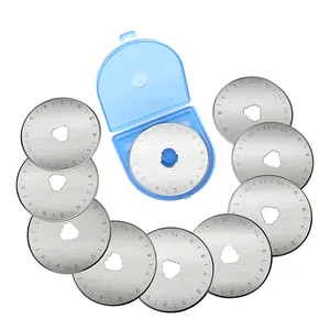 Acolchado 45mm cuchilla cortadora rotativa encaja Olfa Rotary <span class=keywords><strong>Cutter</strong></span> <span class=keywords><strong>Fiskars</strong></span> Rotary <span class=keywords><strong>Cutter</strong></span> - Product Image 3