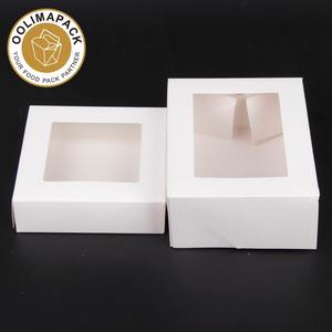 Kartonnen Taart Verpakking, Kaas Verpakking Ontwerp Voor Cake Met Venster - Product Image 4