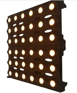 LED Matrix 36X3W Warna Emas DMX Pencahayaan Panggung, Cahaya Efek Panggung DJ Disco Lantai Dansa Pernikahan Lampu Klub Malam