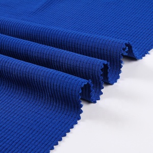 Best Sell Polyester Spandex Clothing <strong>Material</strong> Knitted <strong>Blue</strong> Jacquard Fabric for Clothes - Product Image 4