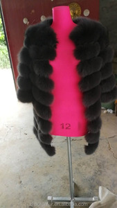 Cappotto Invernale da Donna in Vera Pelliccia di Volpe, Giacca Sexy in Pelliccia di Volpe - Product Image 3