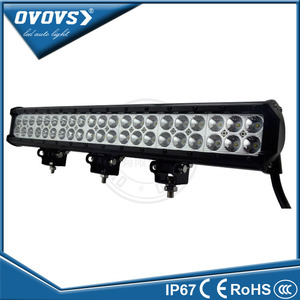 OVOVS 2016 nuevo mejor precio de <span class=keywords><strong>20</strong></span> <span class=keywords><strong>pulgadas</strong></span> llevó la barra ligera campo a través 126w barra de luz <span class=keywords><strong>led</strong></span> para través - Product Image 3