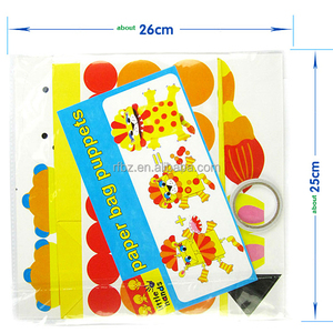 Hàng Tồn Kho Tái Chế Giá Rẻ Túi Giấy Con Rối Động Vật Loại Sản Phẩm - Product Image 2