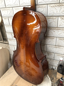<span class=keywords><strong>Haut</strong></span> <span class=keywords><strong>de</strong></span> <span class=keywords><strong>gamme</strong></span> à la main en bois massif naturel flamme <span class=keywords><strong>violoncelle</strong></span> 4/4 - Product Image 5