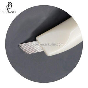 Profesional Biomaser EO 18U desechables Microblading herramienta de mano cejas lápiz <span class=keywords><strong>tebori</strong></span> microblading ceja - Product Image 3