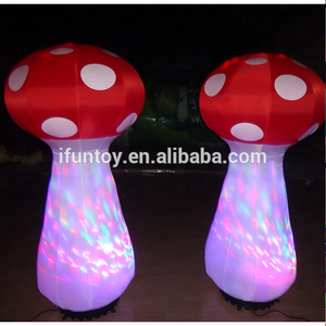 Decoración de setas hinchables para exteriores, precio barato, con iluminación LED para fiesta/evento - Product Image 6