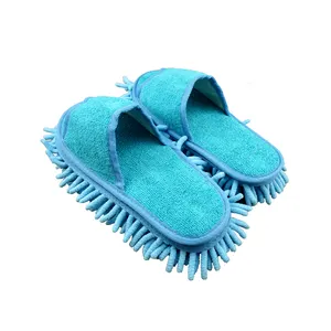 Pantufas de limpeza para sapatos, chinelos e tampas de microfibra para limpeza de casa, ferramentas para chão