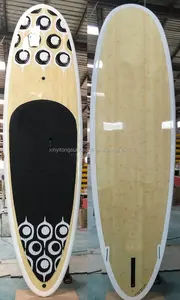 Chinese clear bamboo SUP paddle board with a cheap price / hight quality