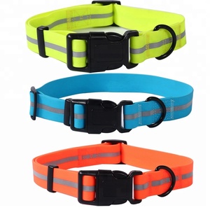 Collier de chien en Silicone souple avec animaux, fournitures pour animaux domestiques, à dégagement rapide, étanche, de jour, pour hello chien, ensemble réfléchissant - Product Image 2