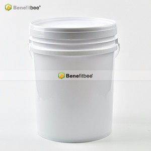 plastic bee tank white honey bucket beekeeping pail