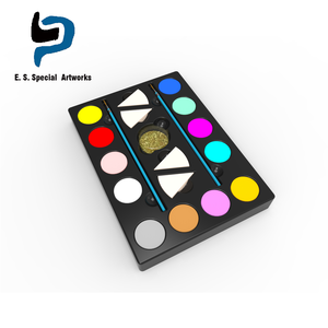 हेलोवीन चेहरा रंग किट श्रृंगार सेट आसान धोने के लिए बच्चों चेहरा मेकअप कस्टम चेहरा रंग - Product Image 3