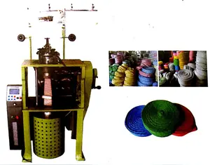 Hot sale kitchen cleaning sponge scourer steel fabric cloth weaving knitting machine