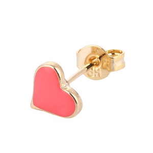 Daochong <span class=keywords><strong>925</strong></span> personalizzato in <span class=keywords><strong>argento</strong></span> Sterling piccoli simpatici <span class=keywords><strong>orecchini</strong></span> a forma di cuore per ragazze bambini - Product Image 4