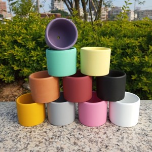 <span class=keywords><strong>Pot</strong></span> italien en <span class=keywords><strong>terre</strong></span> <span class=keywords><strong>cuite</strong></span> multicolore <span class=keywords><strong>petit</strong></span> cylindre émaillé pour la décoration de sol à la maison-Vente en gros - Product Image 2