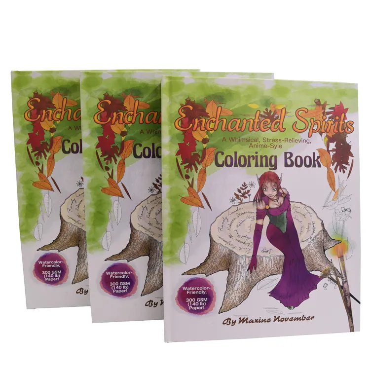 Goedkope Prijs Afdrukken Volwassen Colouring Boeken/Brochure/Tijdschrift/Comic Boek