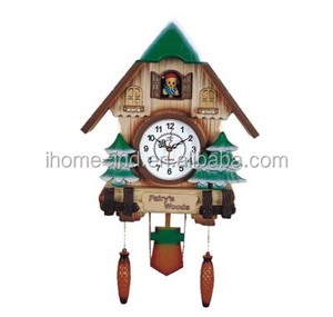 cuculo uccello <span class=keywords><strong>orologio</strong></span> da parete con albero - Product Image 1
