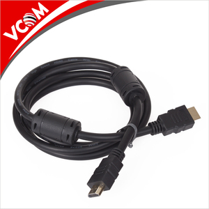 Alta velocidad al <span class=keywords><strong>género</strong></span> <span class=keywords><strong>masculino</strong></span> 1080 p cable HDMI 1.4 V con 2 Ferritas de Ethernet HDMI China fábrica - Product Image 1