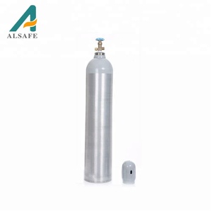 Muestras disponibles, cilindro de gas de helio de aluminio de alta presión