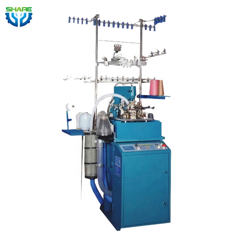 Одноцилиндровая компьютеризированная машина для производства носков