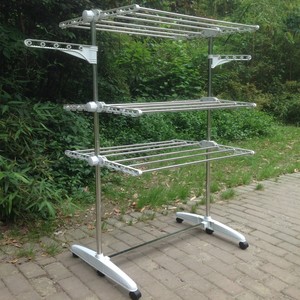 Système de séchage de vêtements pliable à 3 niveaux, robuste et compact - Product Image 2