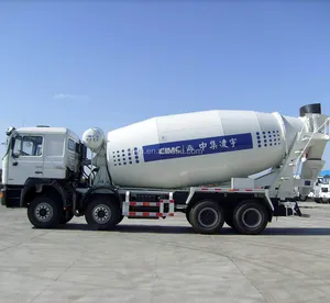 Shacman 8*4 chassis, CIMC LINYU 12-20m3 concrete truck mixer