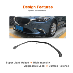 In Fibra di carbonio Spoiler Anteriore per <span class=keywords><strong>Mazda</strong></span> 6 Atenza Sport <span class=keywords><strong>Berlina</strong></span> 4 Porte 2017 - Product Image 6