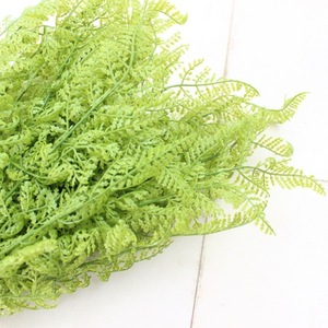 Mairuifp — fern en <span class=keywords><strong>feuilles</strong></span> de cuir de 45cm, plante artificielle dans le pot pour décoration murale - Product Image 4