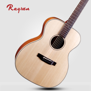 <span class=keywords><strong>Guitarra</strong></span> Acústica <span class=keywords><strong>para</strong></span> Principiantes, Madera de Abeto Sitka, Forma OM, Instrumentos de Cuerda Geniales - Product Image 5