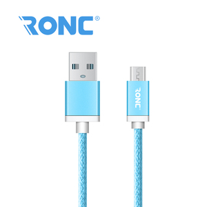 Hohe qualität billiger 4 farben 1 mt 2 mt <span class=keywords><strong>3</strong></span> mt benutzerdefinierte nylon geflochtene micro-usb-kabel - Product Image 4