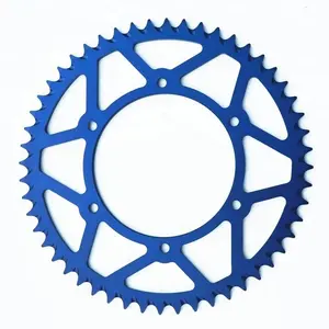 Luckyway Factory Made Motorcycle Aluminum Alloy CNC Rear Chain 520 Sprocket for KTM