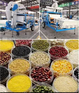 Buğday mısır işleme tesisi fasulye temizleme ve derecelendirme makineleri tohum sınıflandırıcı ve seçilmiş makinesi