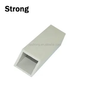 Zhejiang factory high quality custom made rigid soft clear PVC / ABS square plastic tube